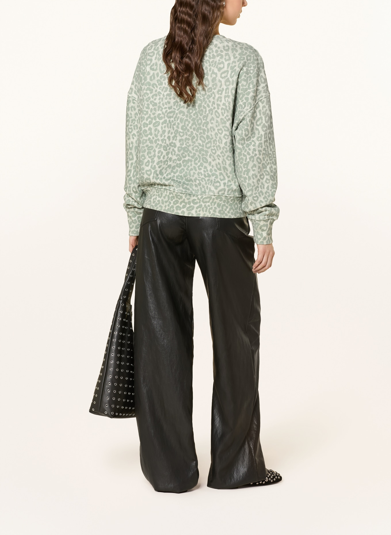 Lala Berlin Sweatshirt SONI: HELLGRÜN / OLIV