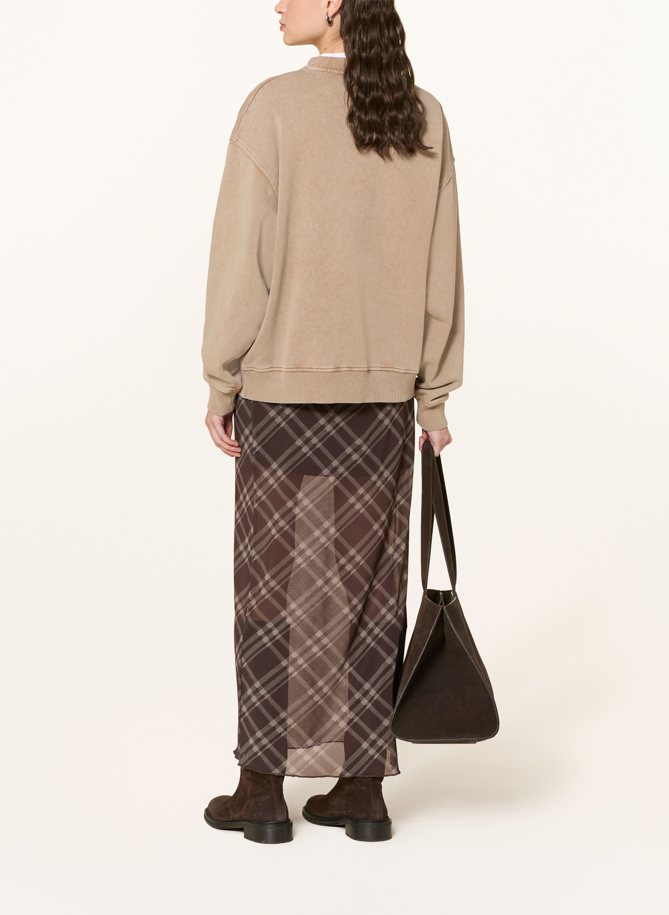 Lala Berlin Sweatshirt SOMA: HELLBRAUN