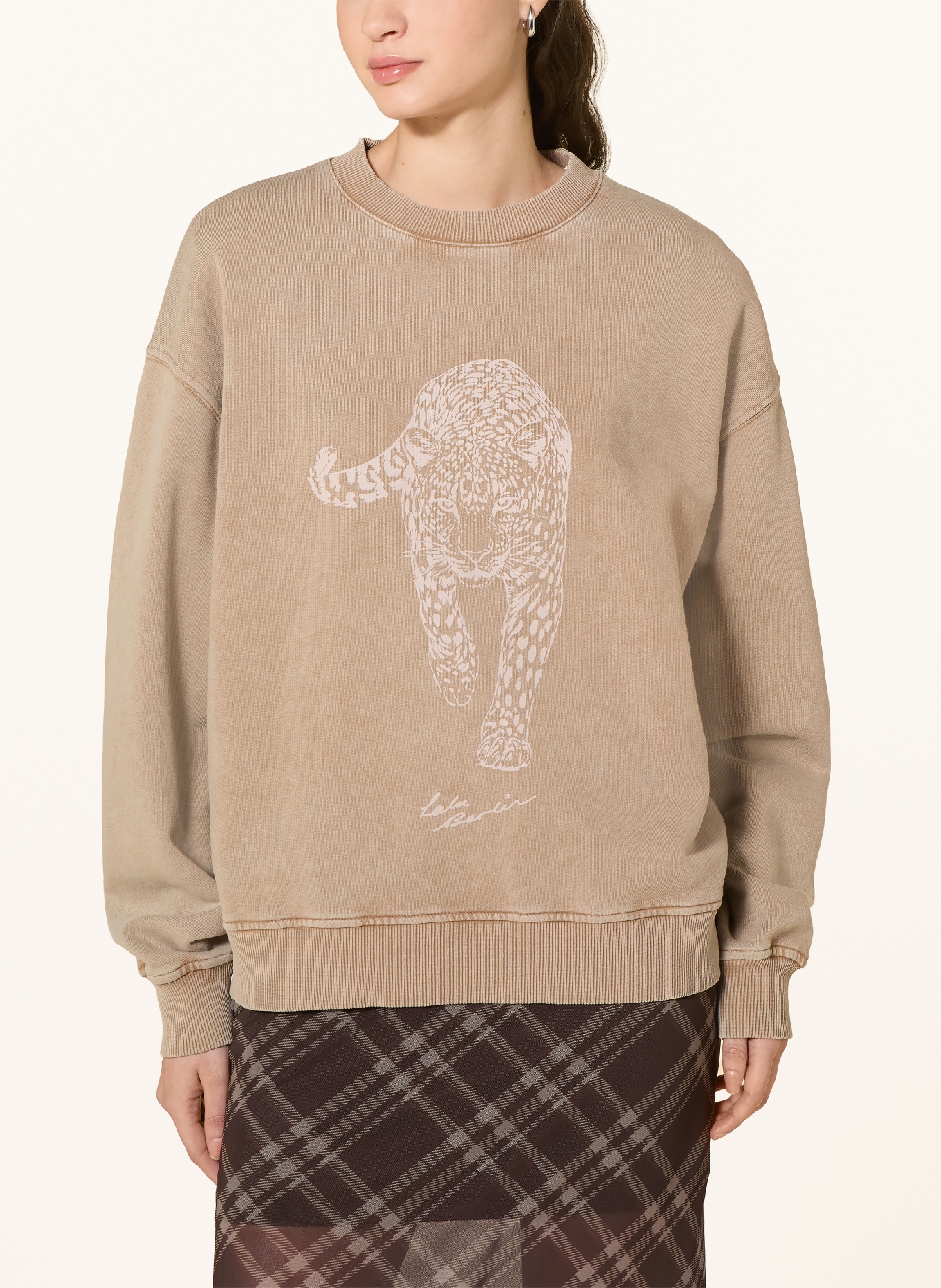 Lala Berlin Sweatshirt SOMA: HELLBRAUN