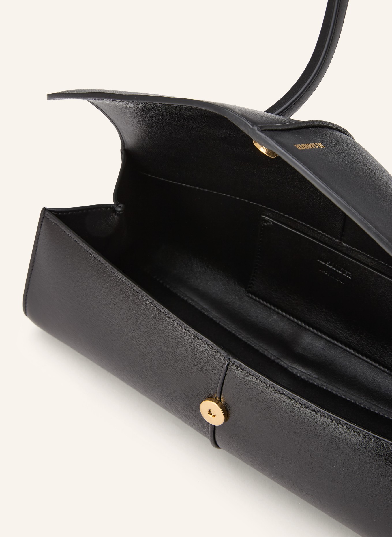 JIL SANDER Sac à main LINEA: NOIR