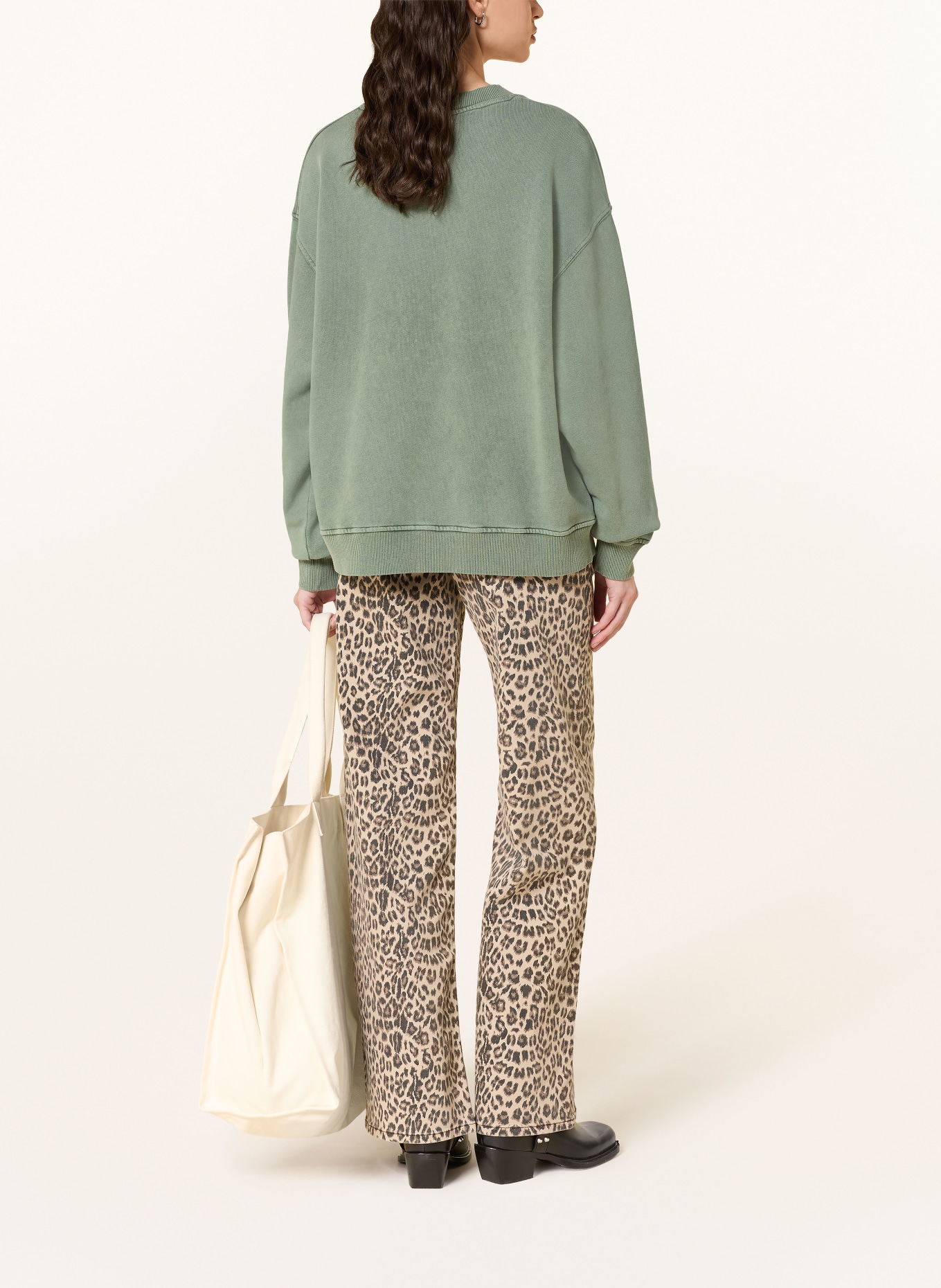 Lala Berlin Sweatshirt SOMA: OLIV