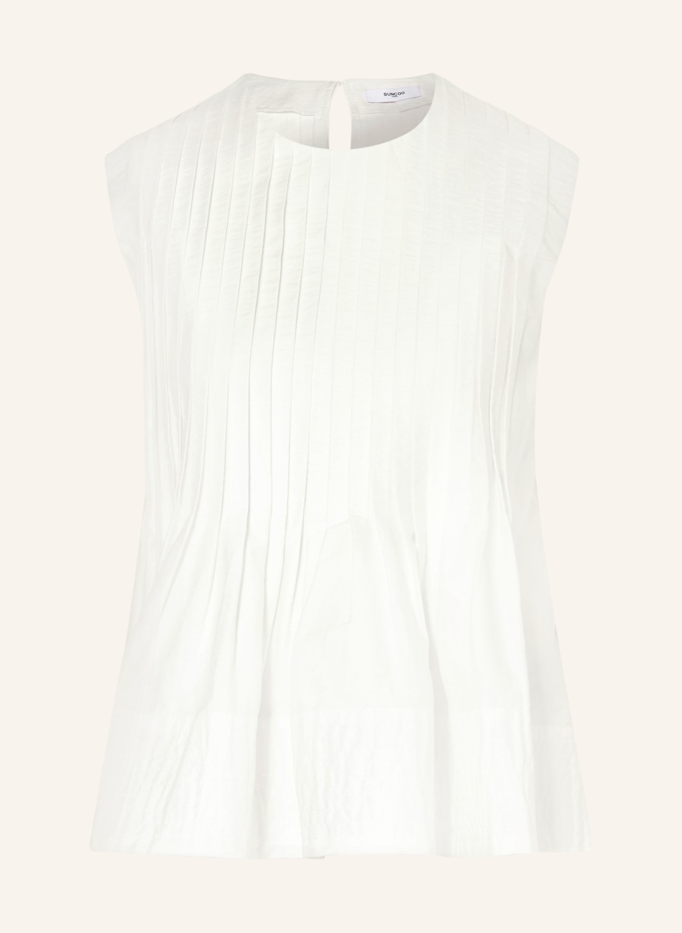 SUNCOO LUIGI Blouse Top: WHITE