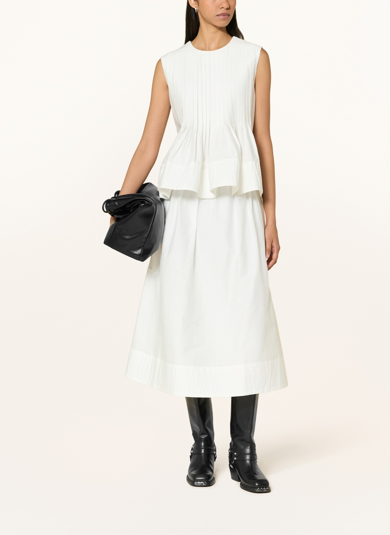 SUNCOO LUIGI Blouse Top: WHITE