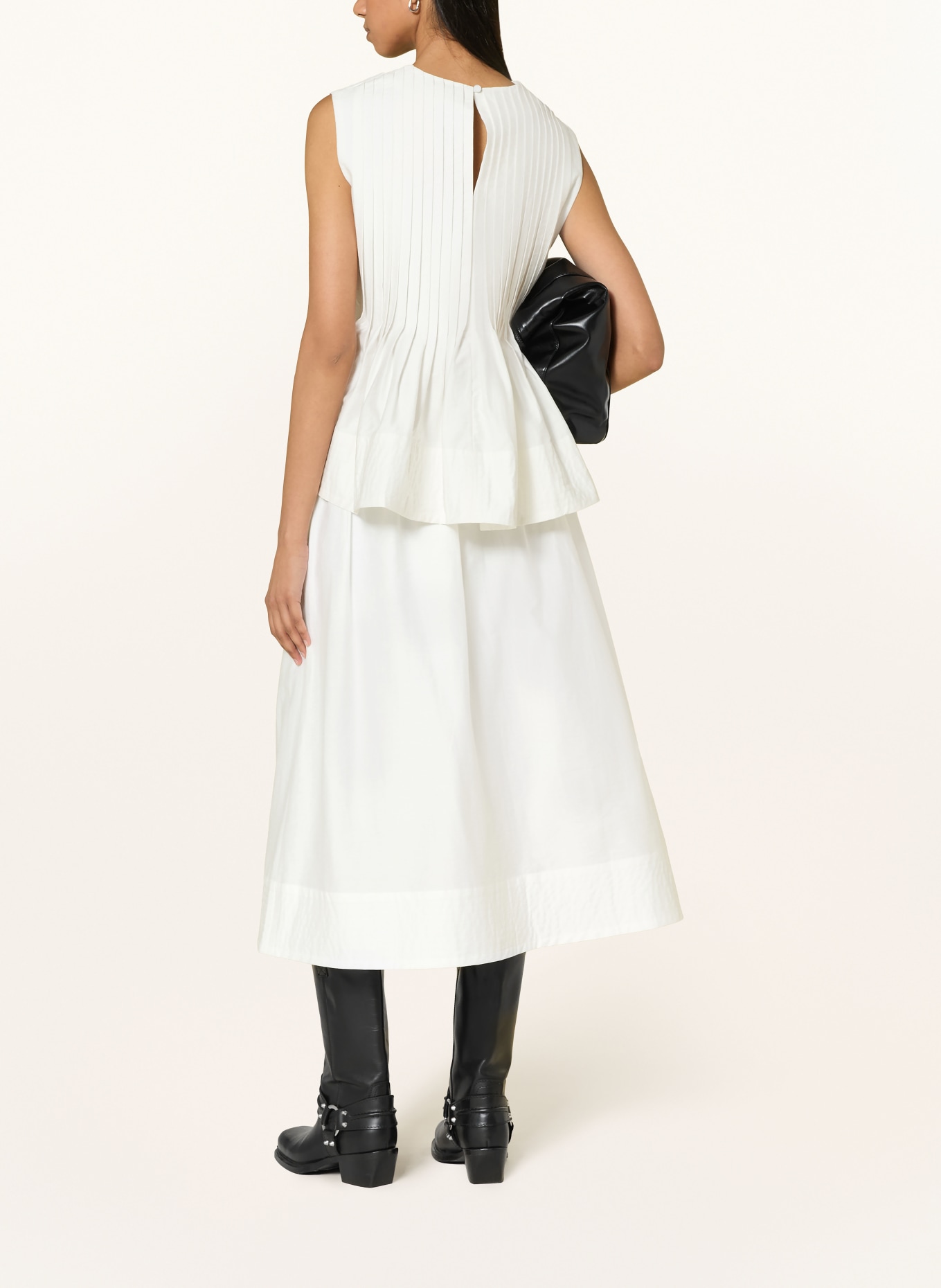 SUNCOO Spódnica FAYE: BIAŁY