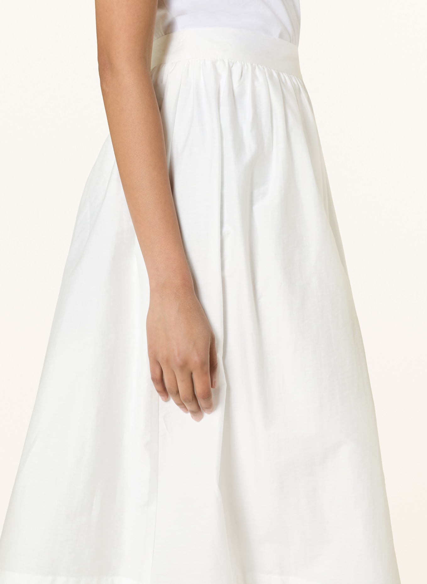 SUNCOO Spódnica FAYE: BIAŁY