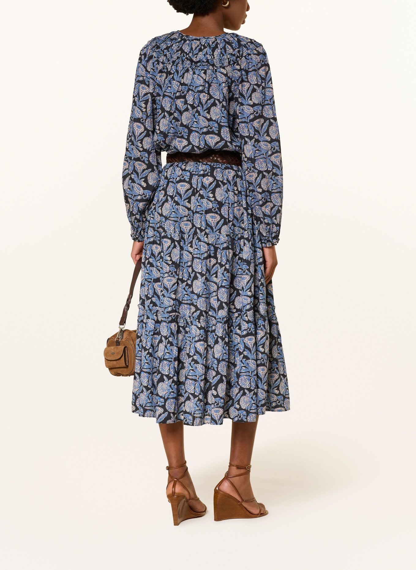 ULLA JOHNSON Rock NESSA: DONKERBLAUW / BLAUW