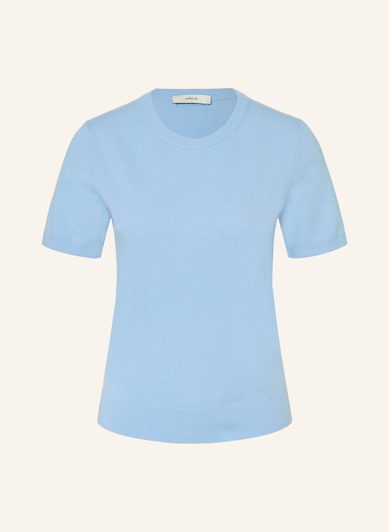 VINCE pull en maille: BLEU CLAIR