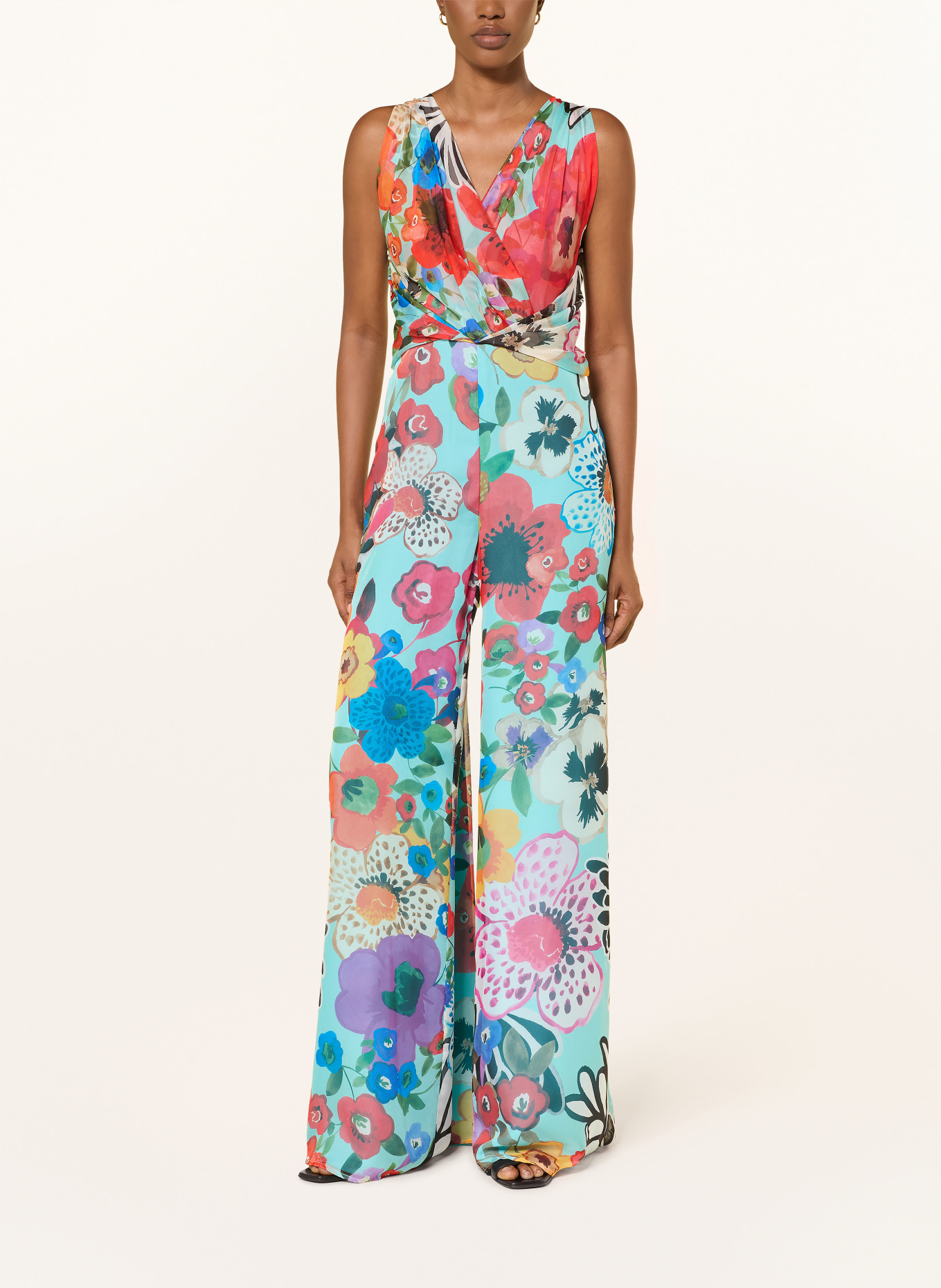 TALBOT RUNHOF kombinezon: TURKUSOWY / KREMOWY / CZERWONY