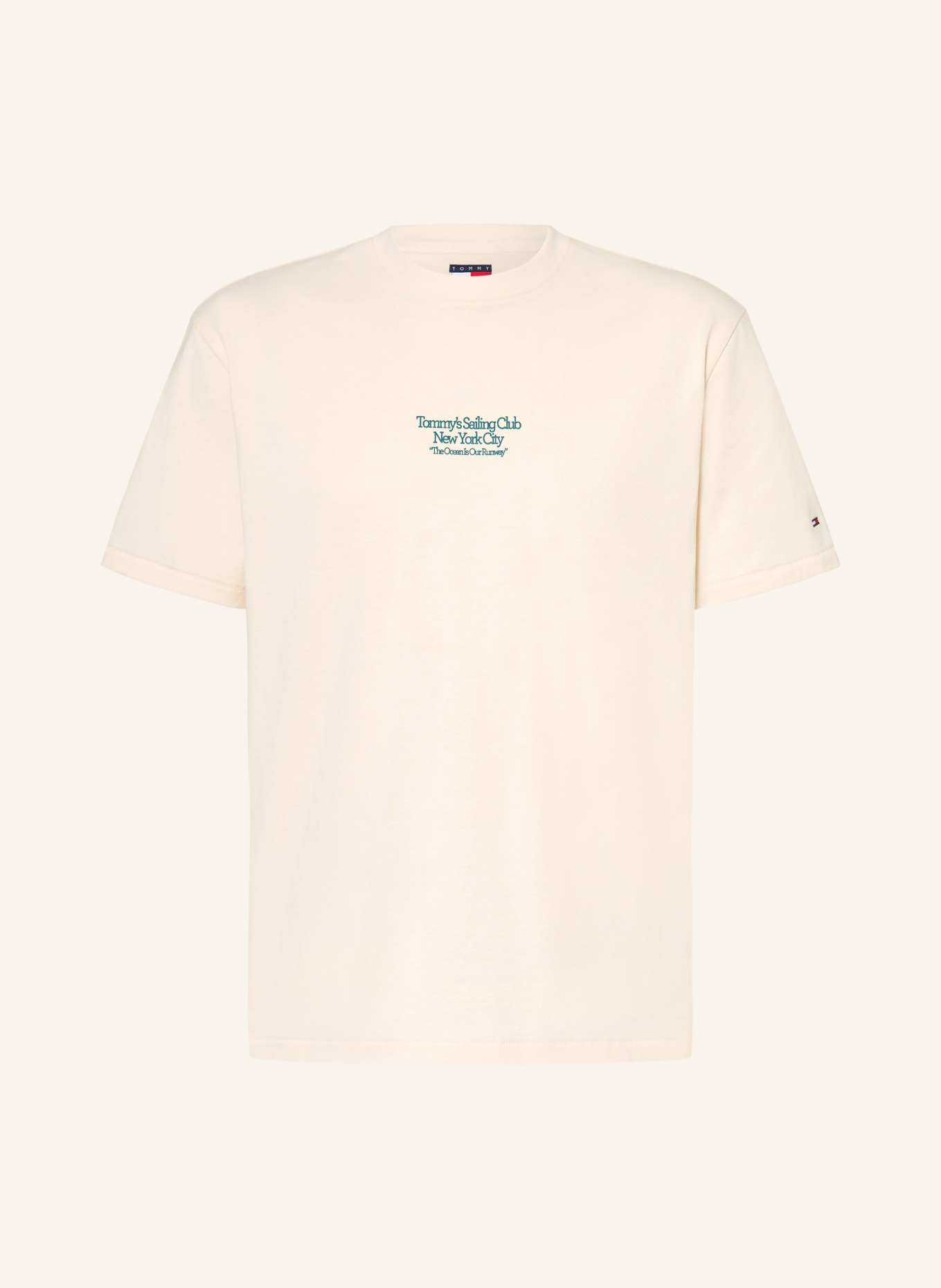 TOMMY JEANS T-shirt: CREAM