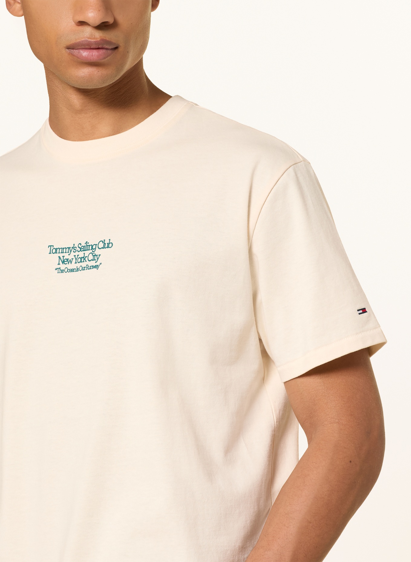 TOMMY JEANS T-shirt: CREAM