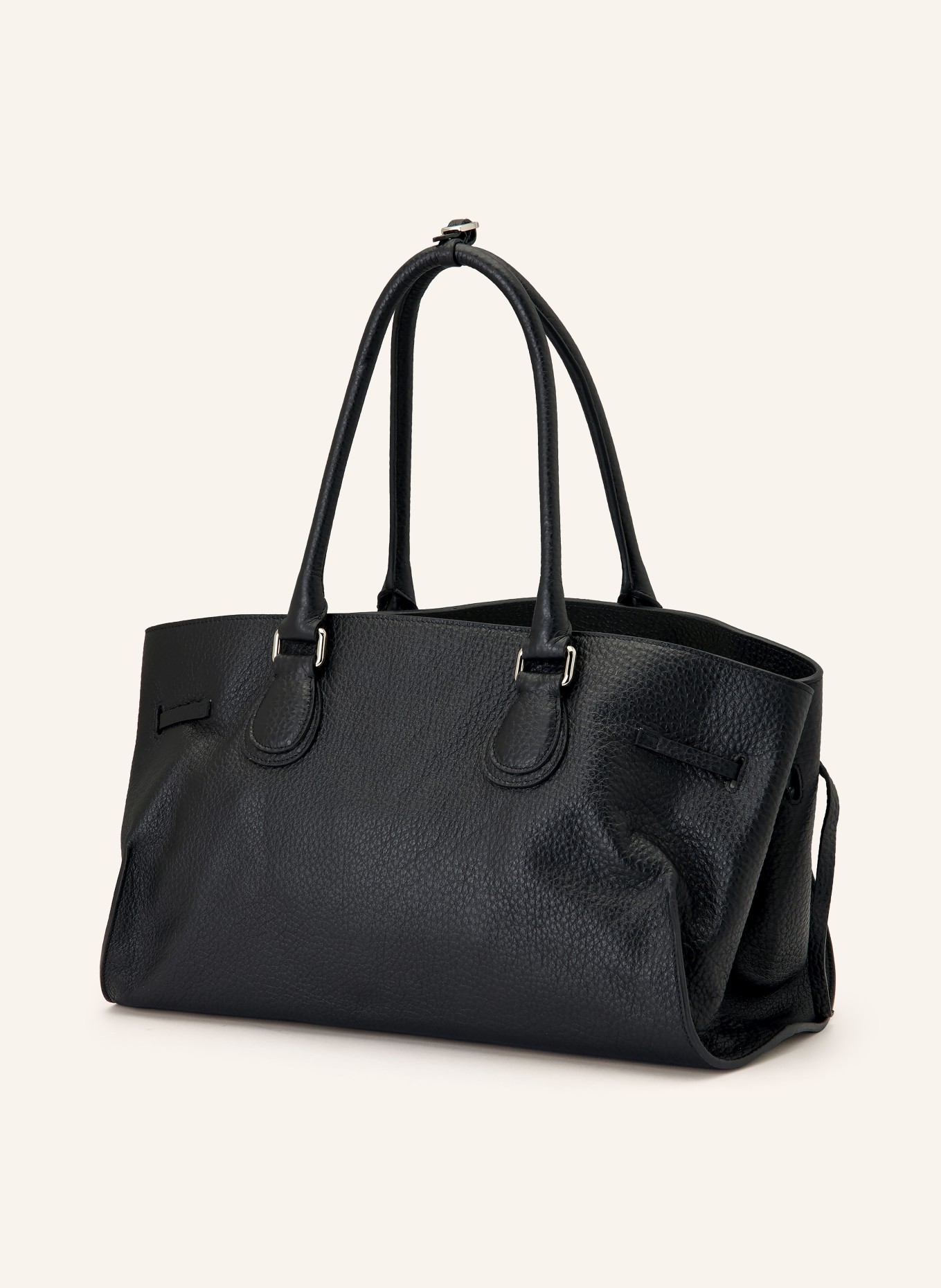 RADICA STUDIO Shopper LA MAMMA MAXI: SCHWARZ / SILBER