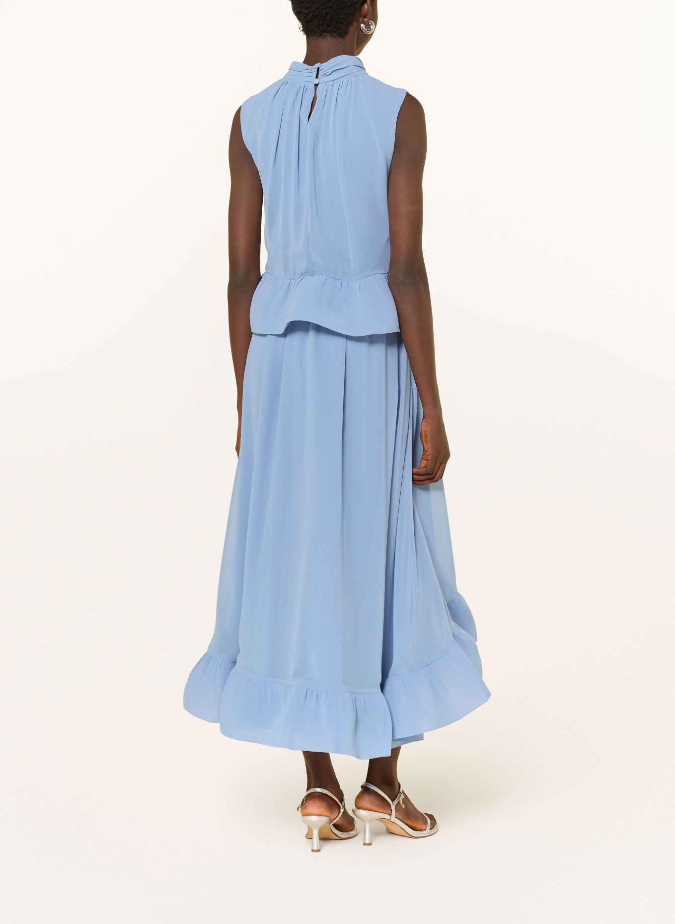 APART Jupe à volants: BLEU