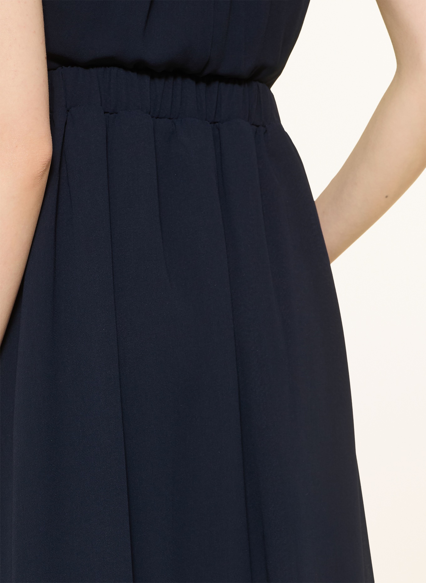 APART Jupe à volants: BLEU FONCÉ