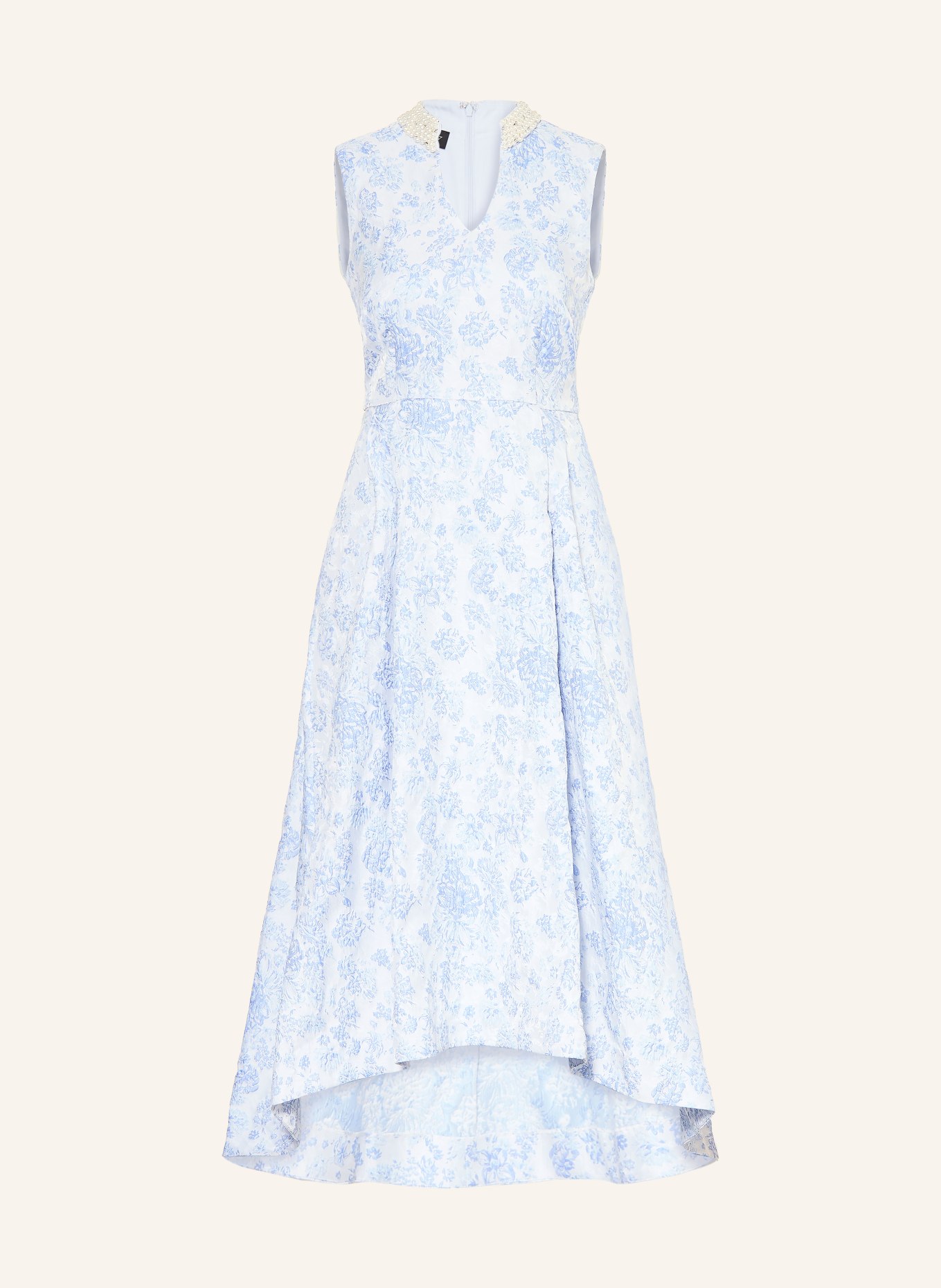 APART Abendkleid mit Schmuckperlen: HELLBLAU / BLAU