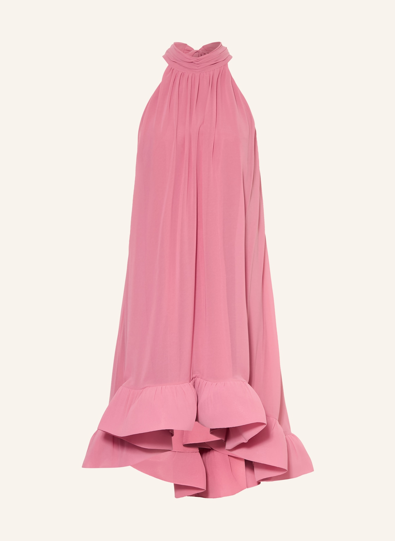 APART Abendkleid mit Rüschen: ROSÉ