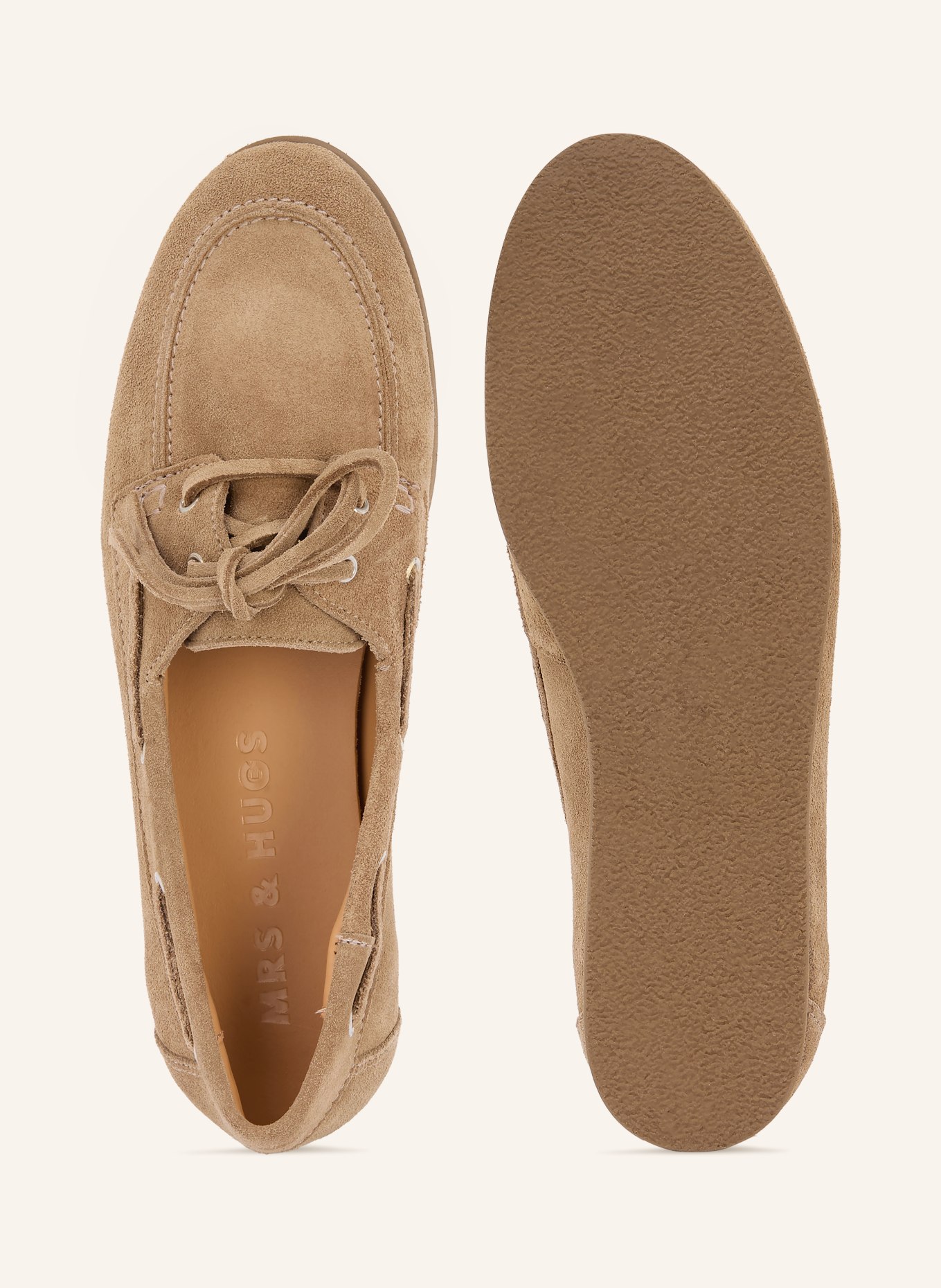 MRS & HUGS Bootsschuhe: BEIGE