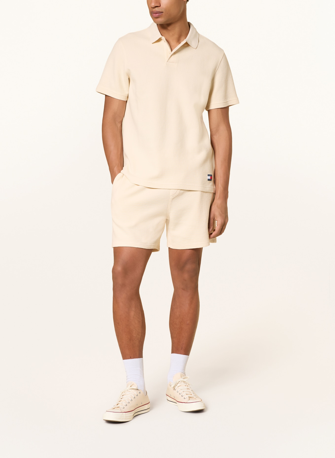 TOMMY JEANS Polo piqué: CRÈME