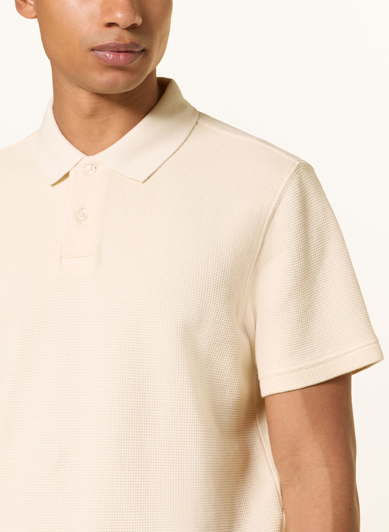TOMMY JEANS Polo piqué: CRÈME