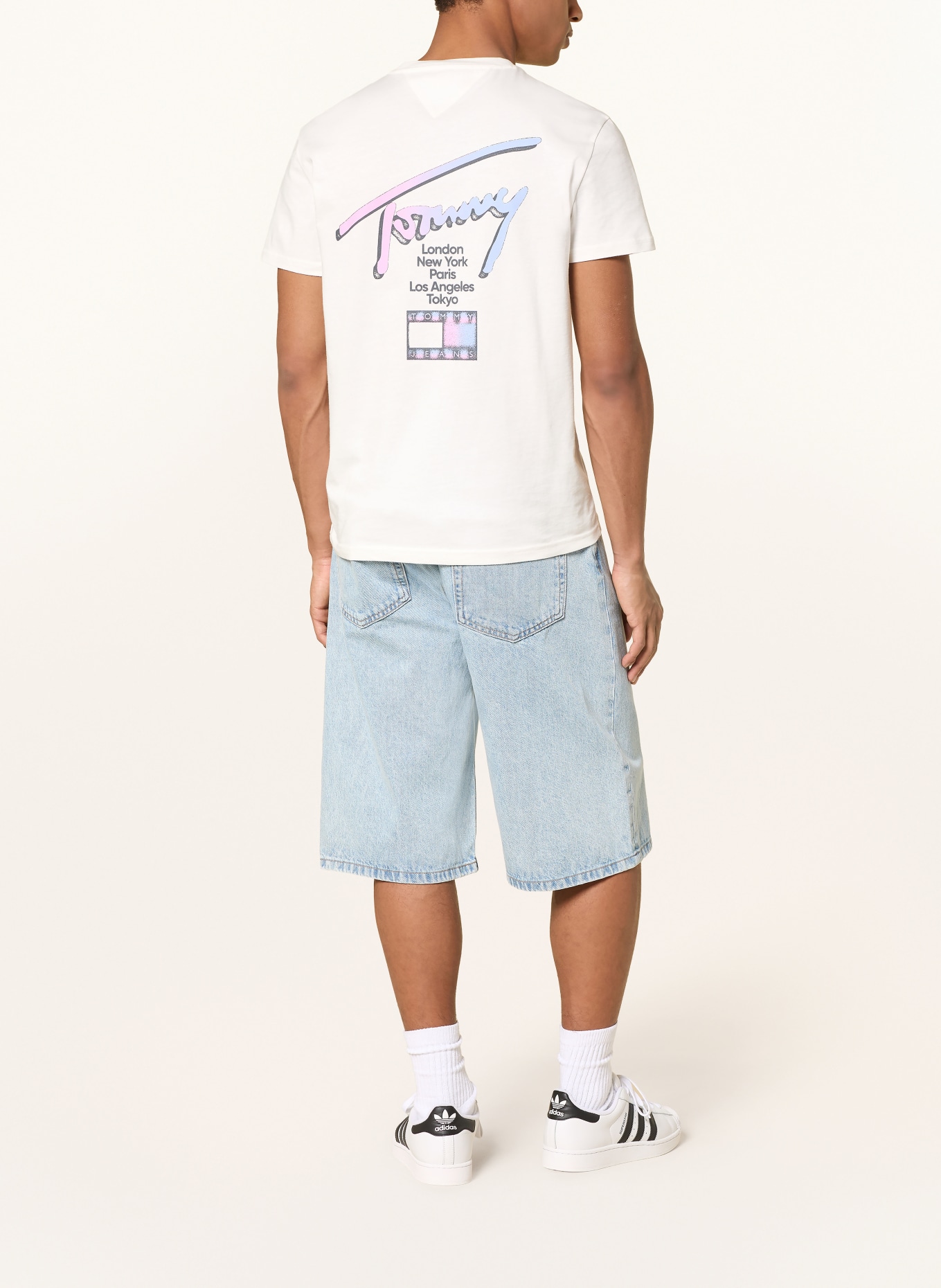 TOMMY JEANS T-Shirt: WEISS