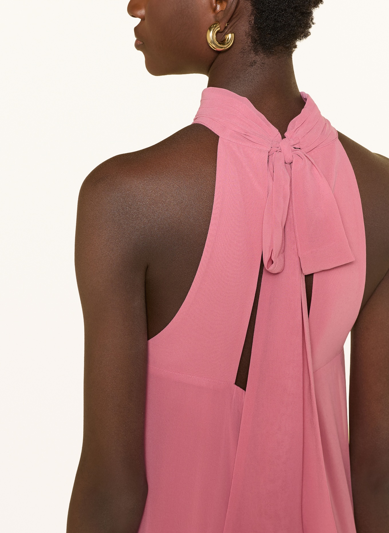 APART Abendkleid mit Volants: ROSÉ