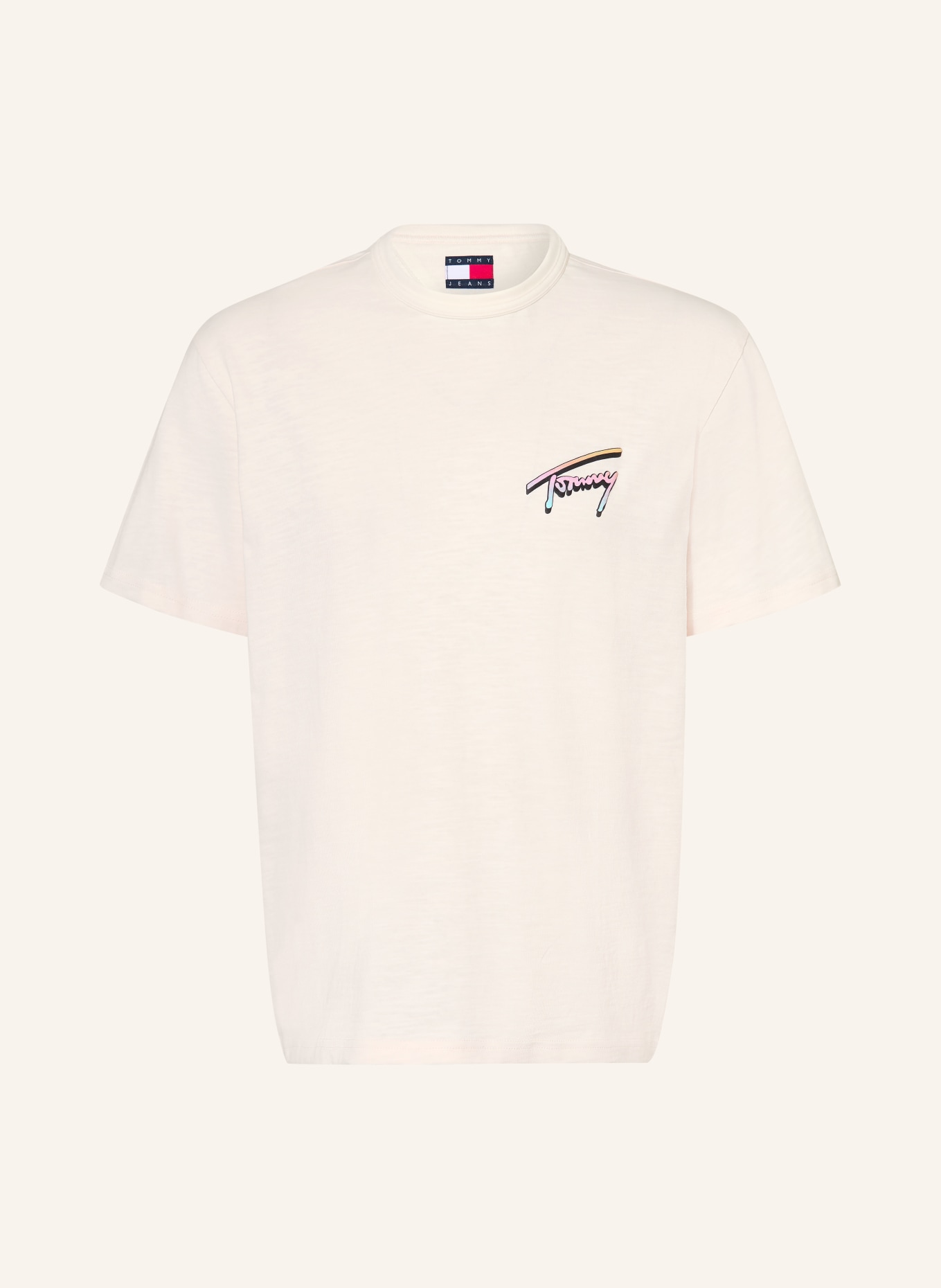 TOMMY JEANS T-Shirt: CREME