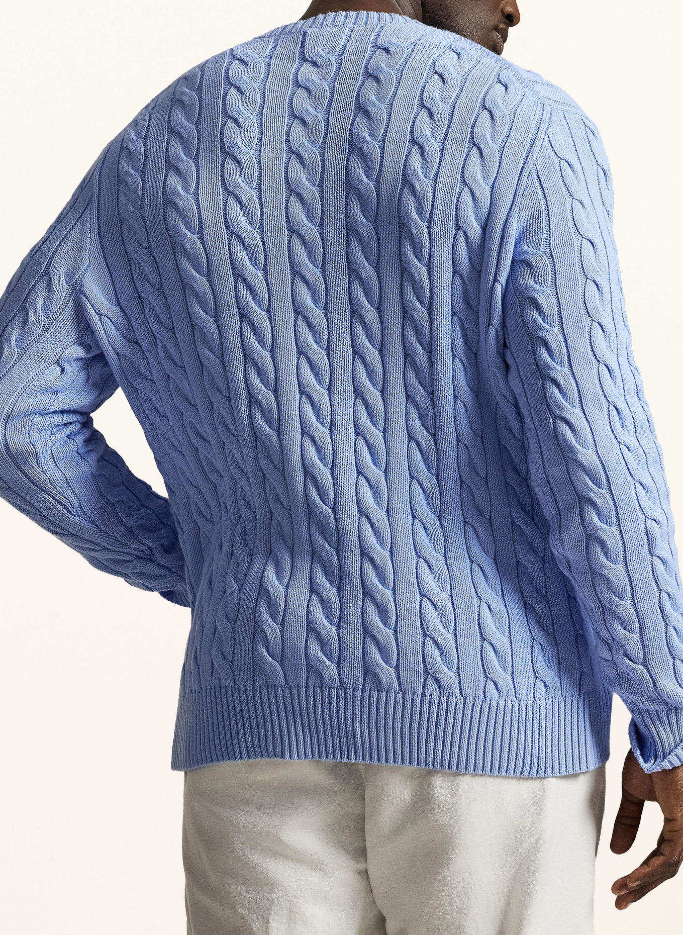 POLO RALPH LAUREN Big & Tall Pullover: HELLBLAU