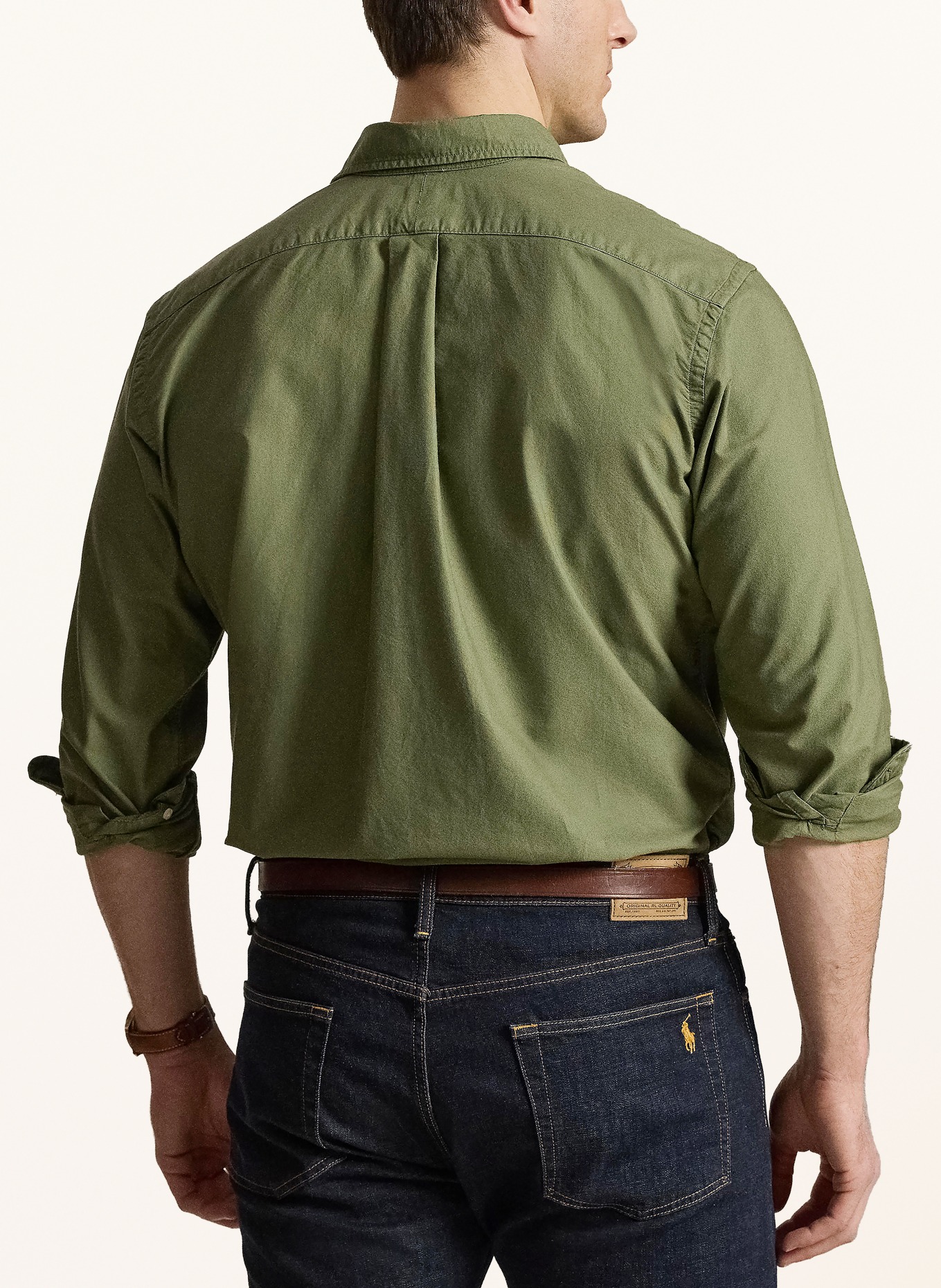 POLO RALPH LAUREN Big & Tall Chemise coupe confortable: OLIVE