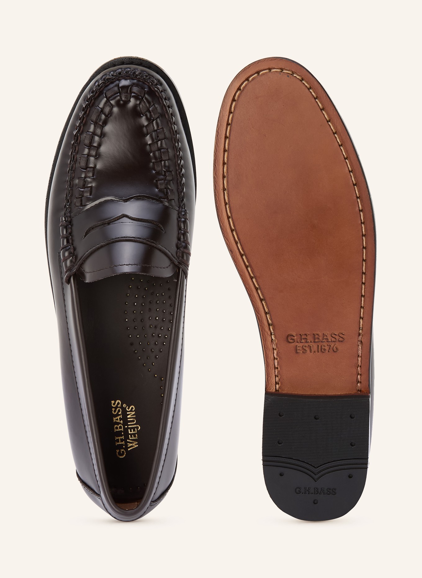 G.H.Bass Penny-Loafer WEEJUN: DUNKELBRAUN