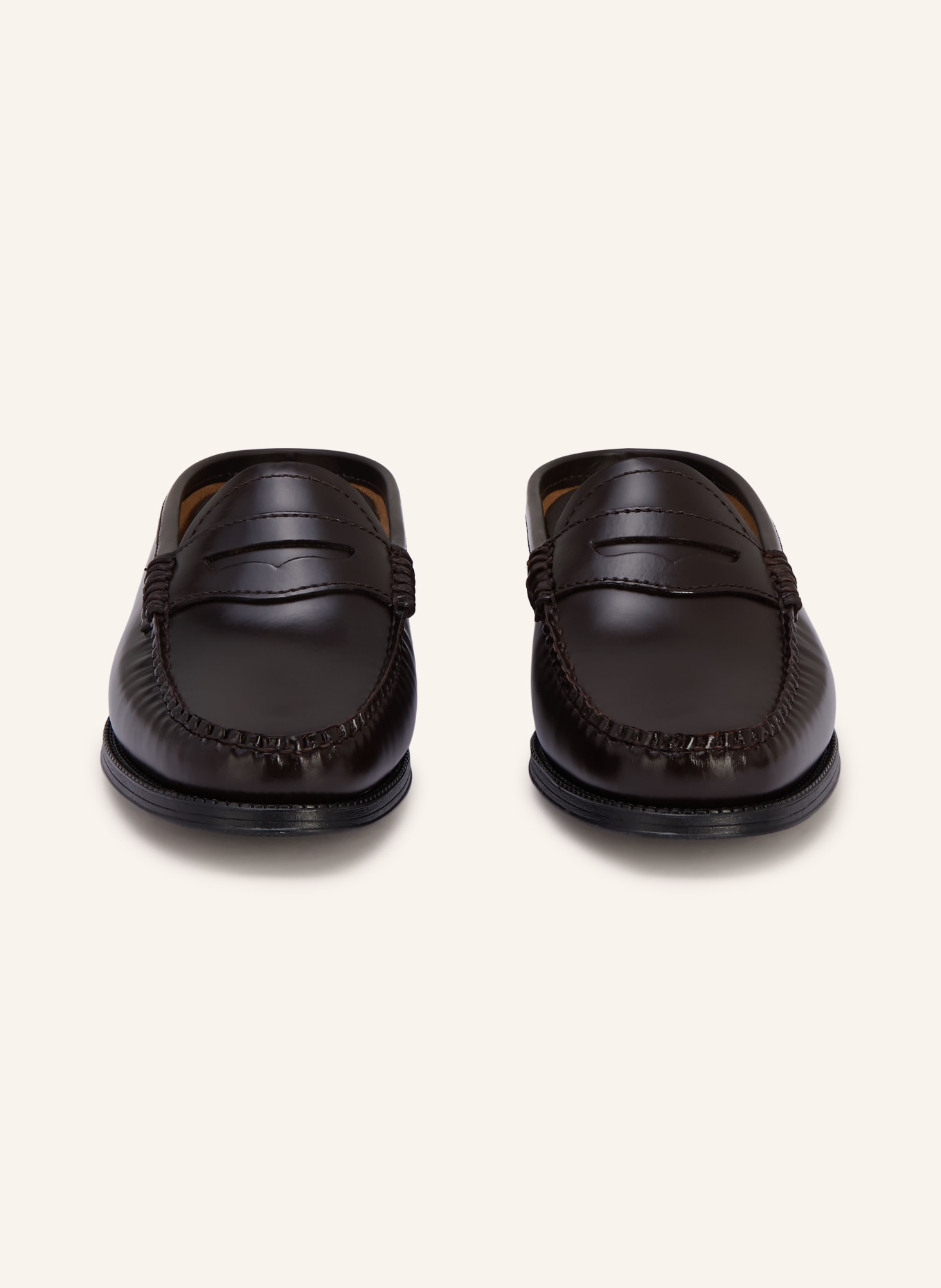 G.H.Bass Mules EASY WEEJUN: MARRON FONCÉ