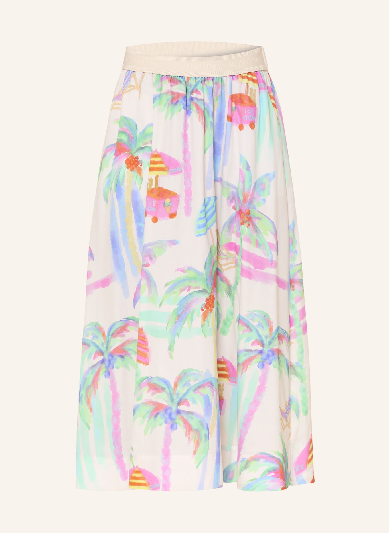 MILANO ITALY Rock: CREME / PINK / HELLGRÜN