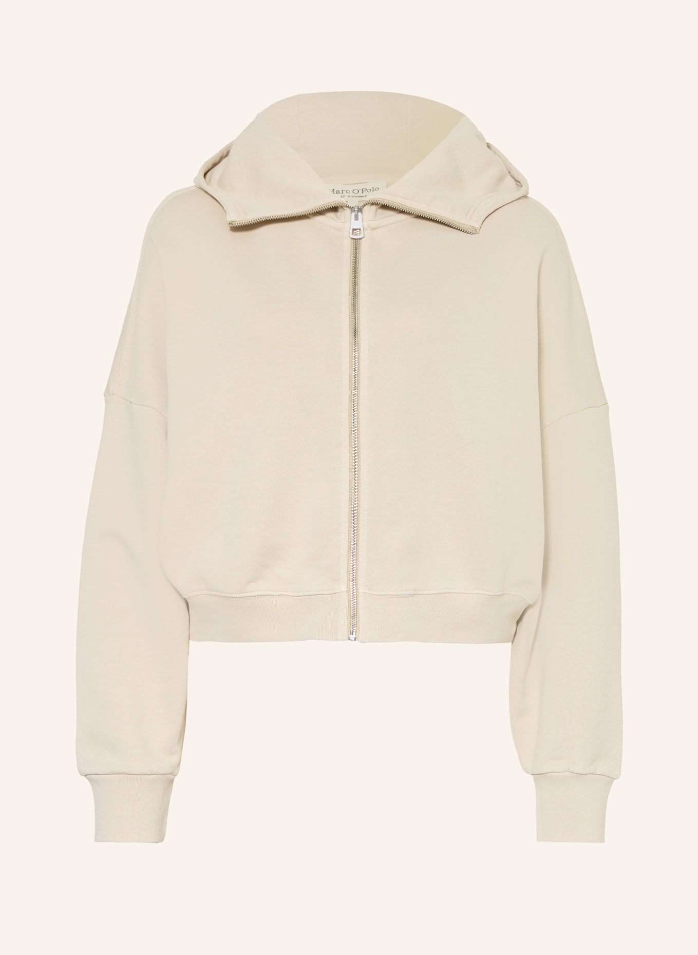 Marc O'Polo sweat à capuche: BEIGE