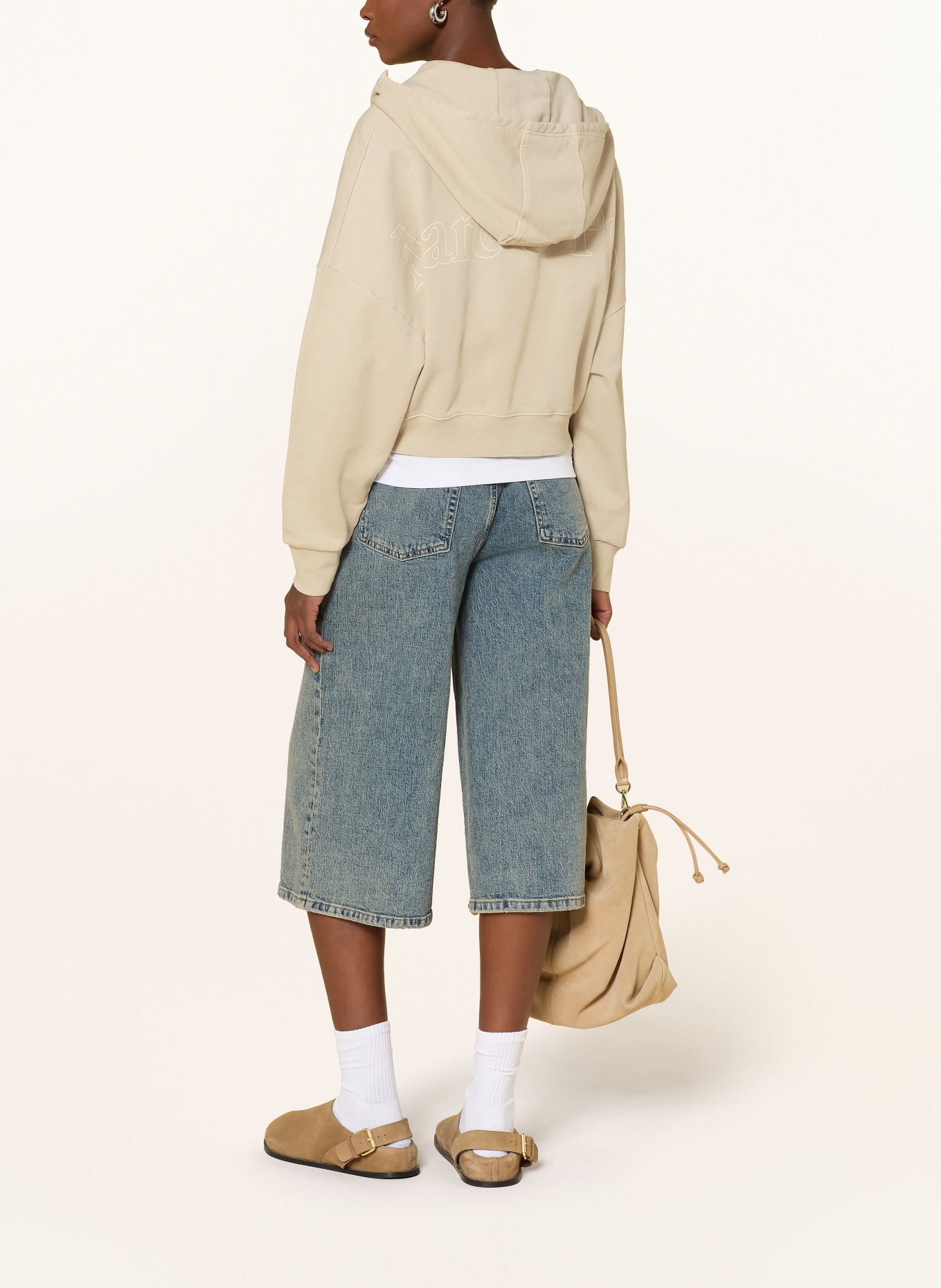 Marc O'Polo sweat à capuche: BEIGE