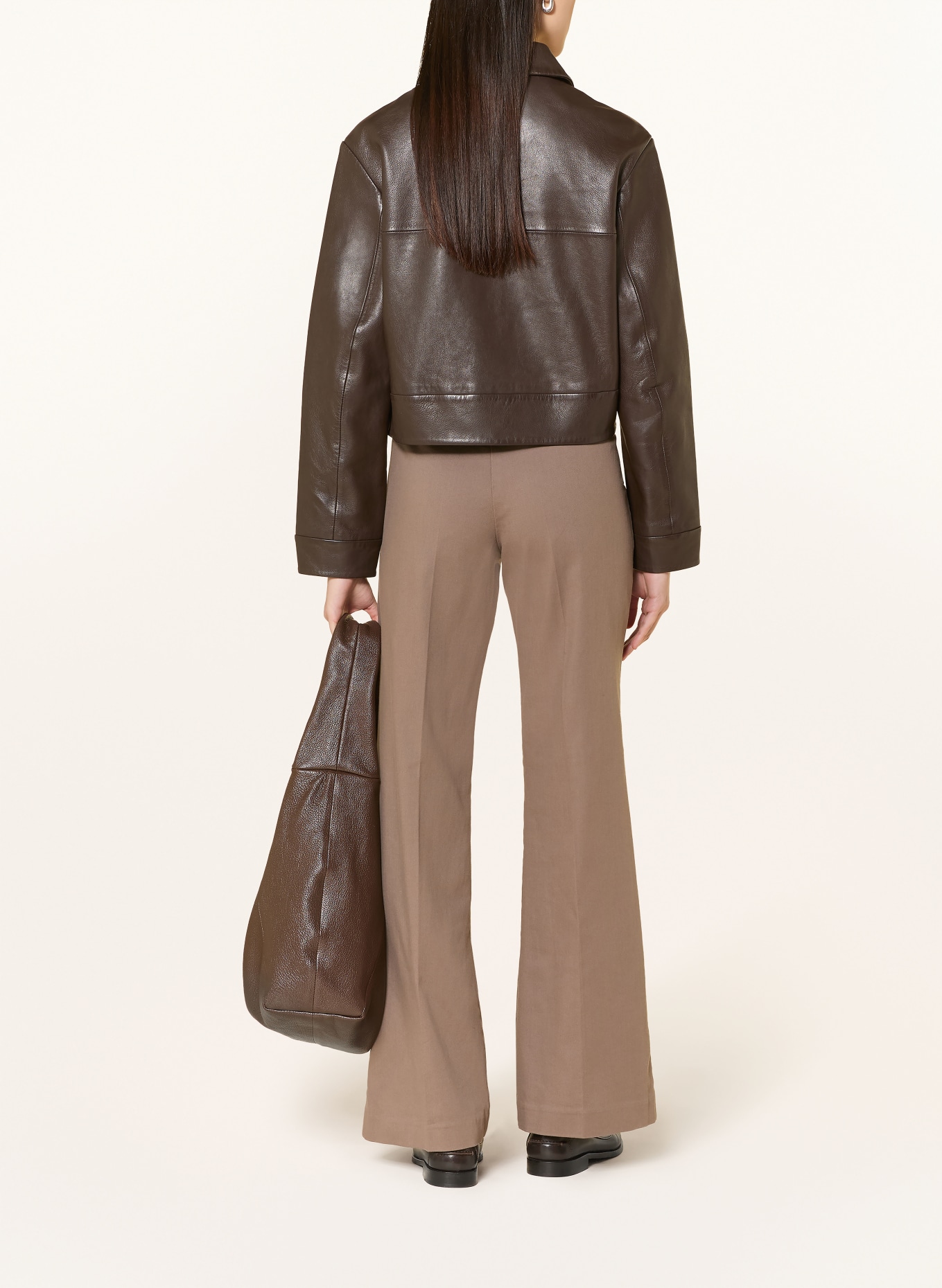 Marc O'Polo Marlenehose: TAUPE