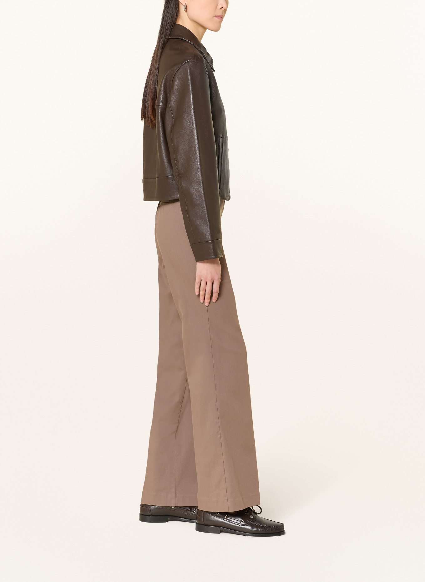 Marc O'Polo Marlenehose: TAUPE