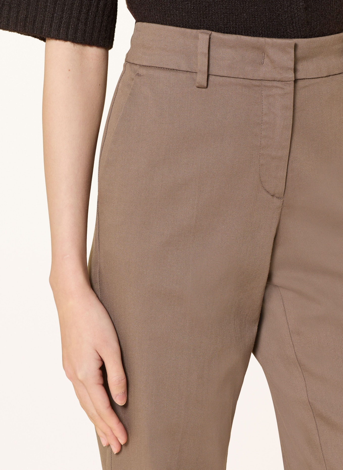 Marc O'Polo Marlenehose: TAUPE