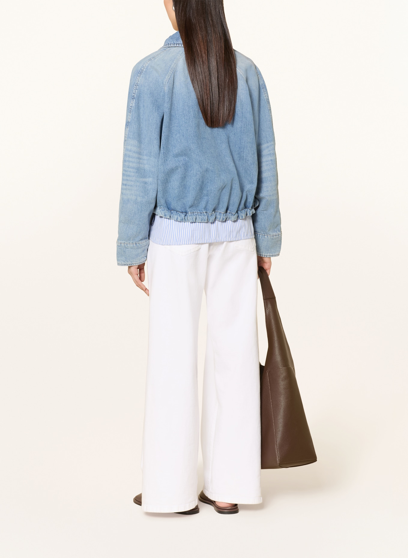 Marc O'Polo spijkerjasje: 013 Authentic light blue wash