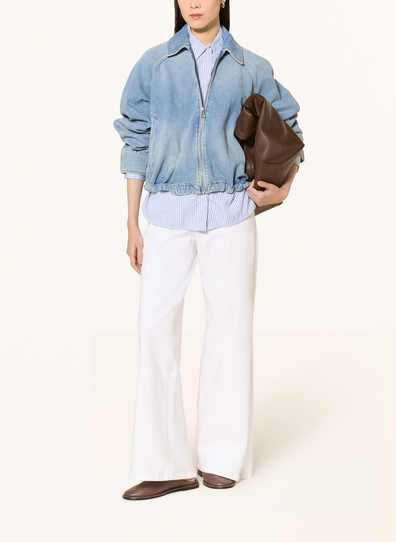 Marc O'Polo spijkerjasje: 013 Authentic light blue wash