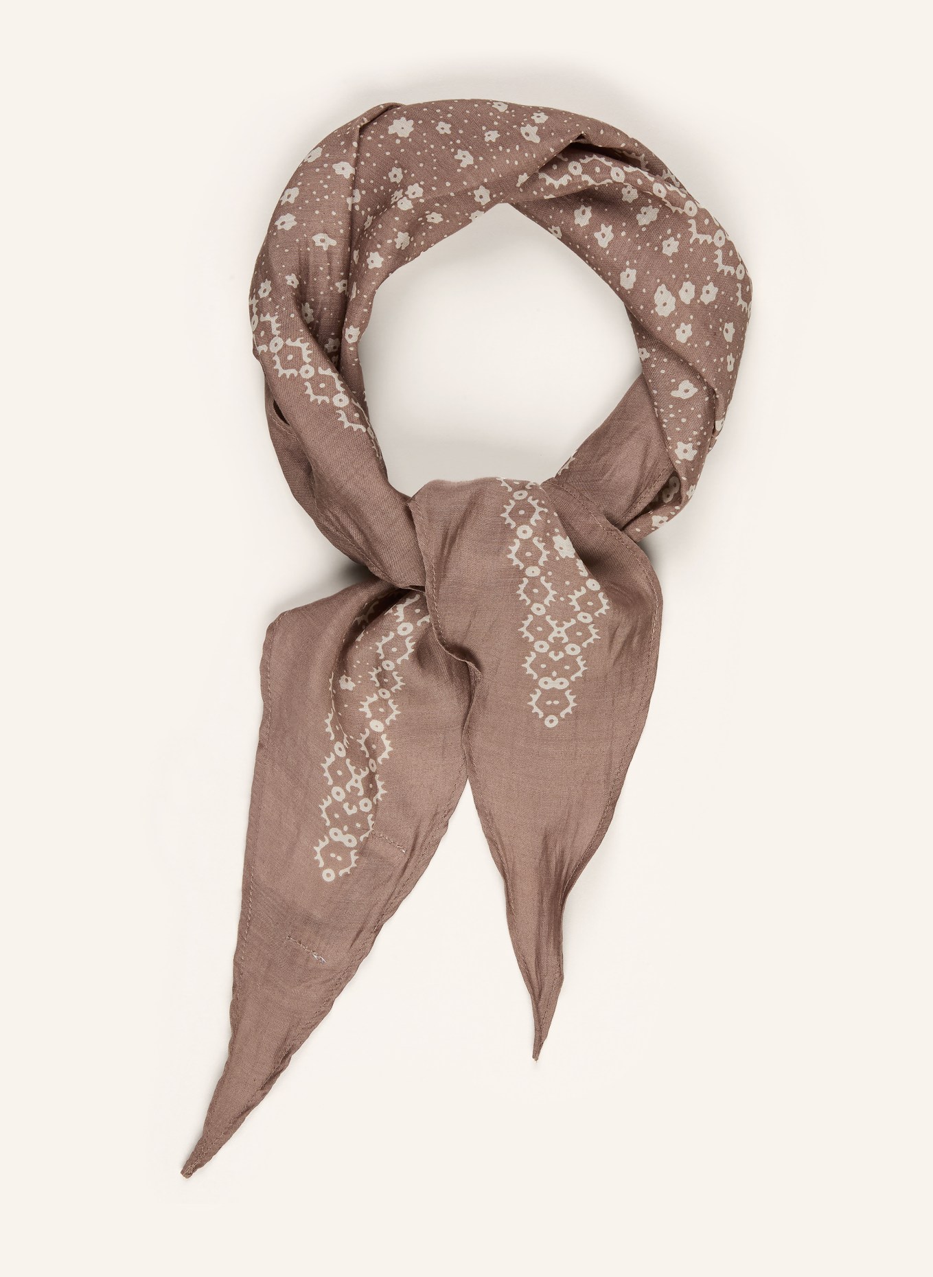 Marc O'Polo Tuch: BRAUN / CREME