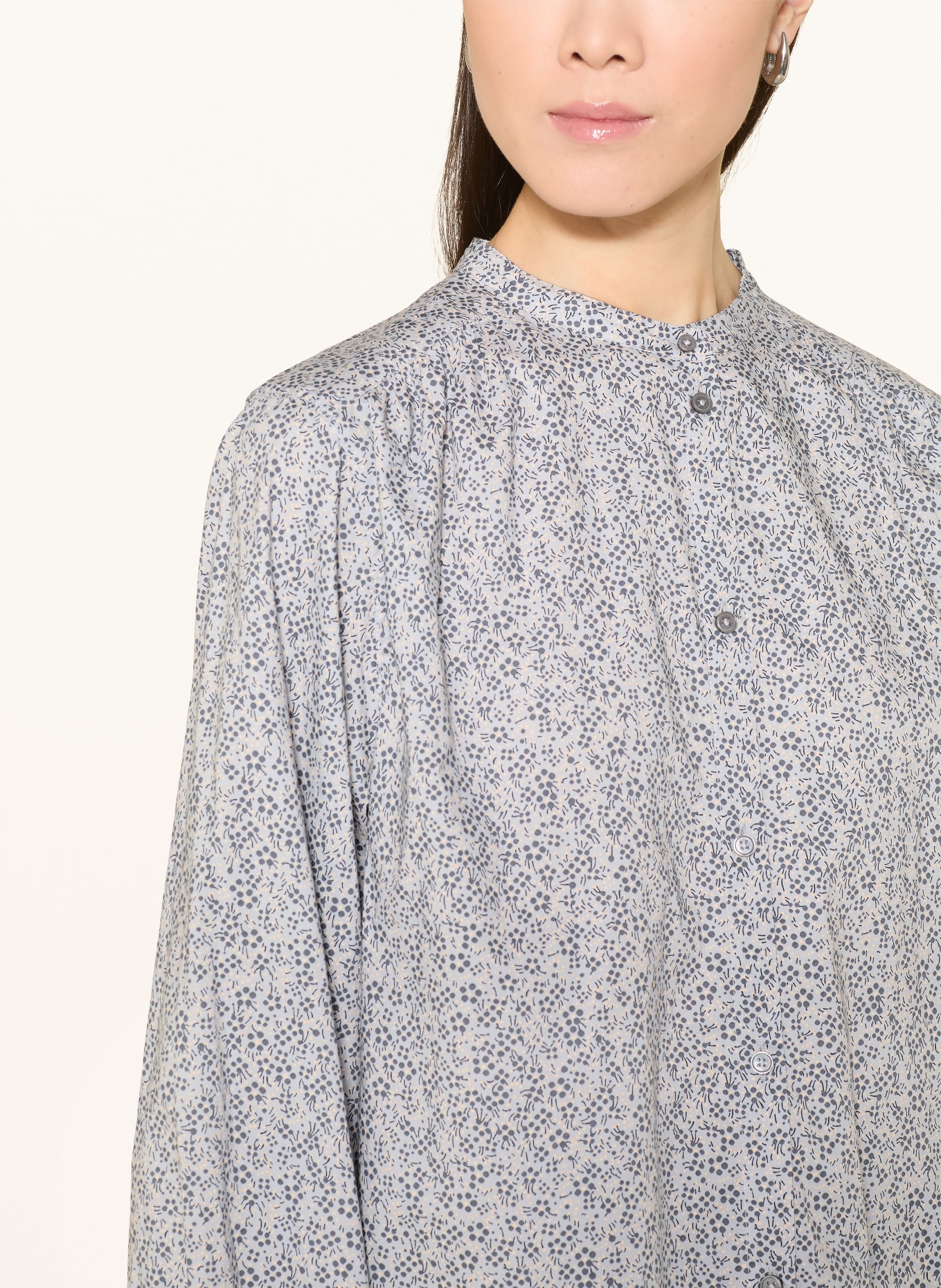 Marc O'Polo chemisier: BLEU CLAIR / BLEU FONCÉ / BLANC