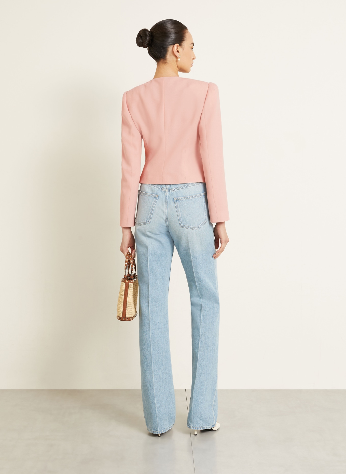 VALENTINO jasje met kraag: ROZE