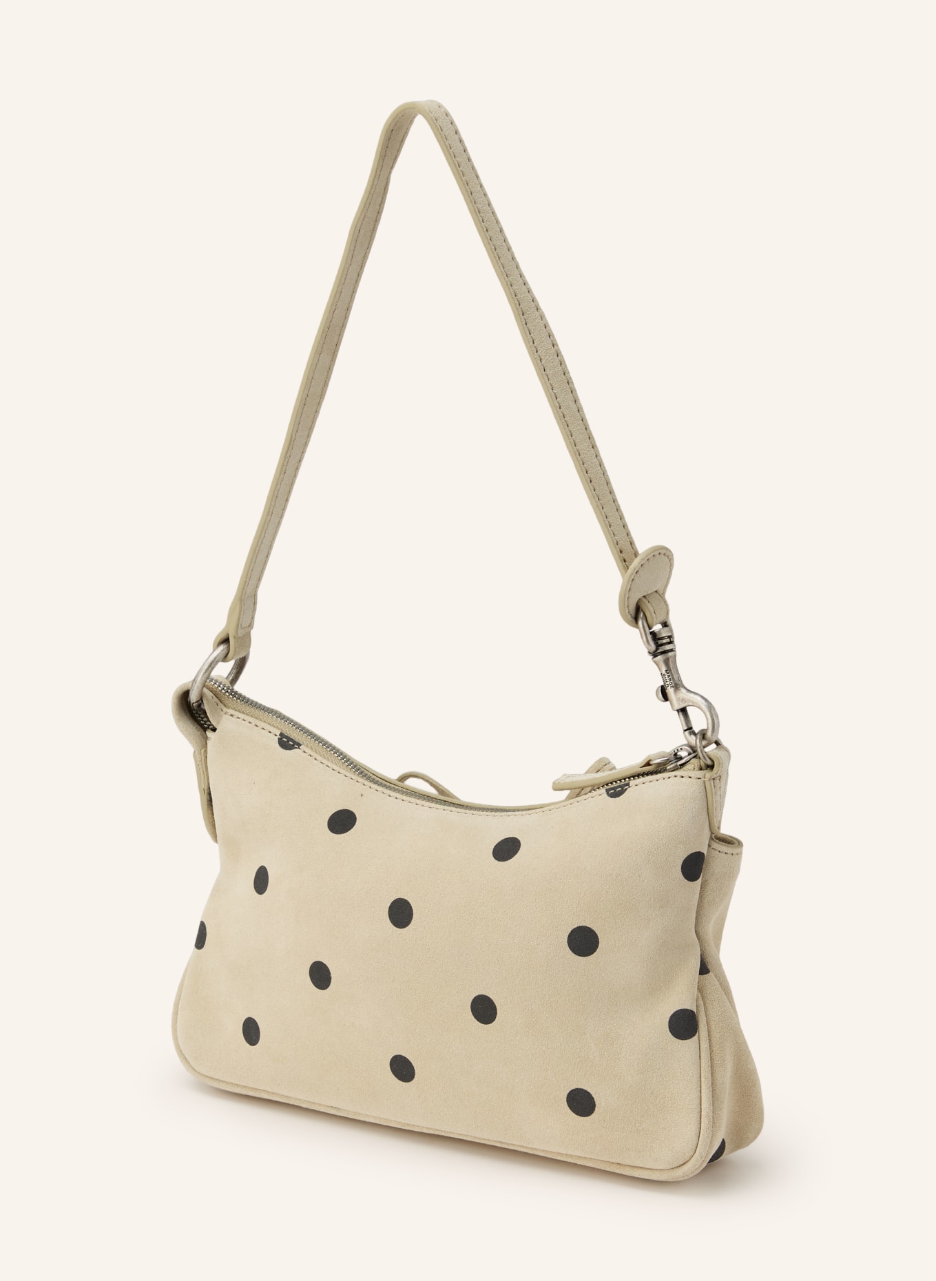 MARGE SHERWOOD Handtas RIBBON POCHETTE: BEIGE / ZWART