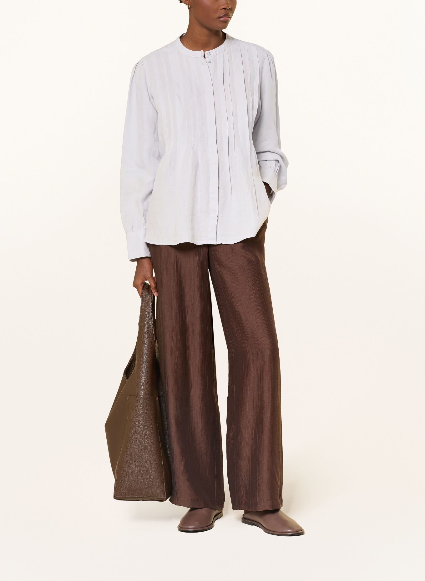 Marc O'Polo Leinenbluse: GRAU