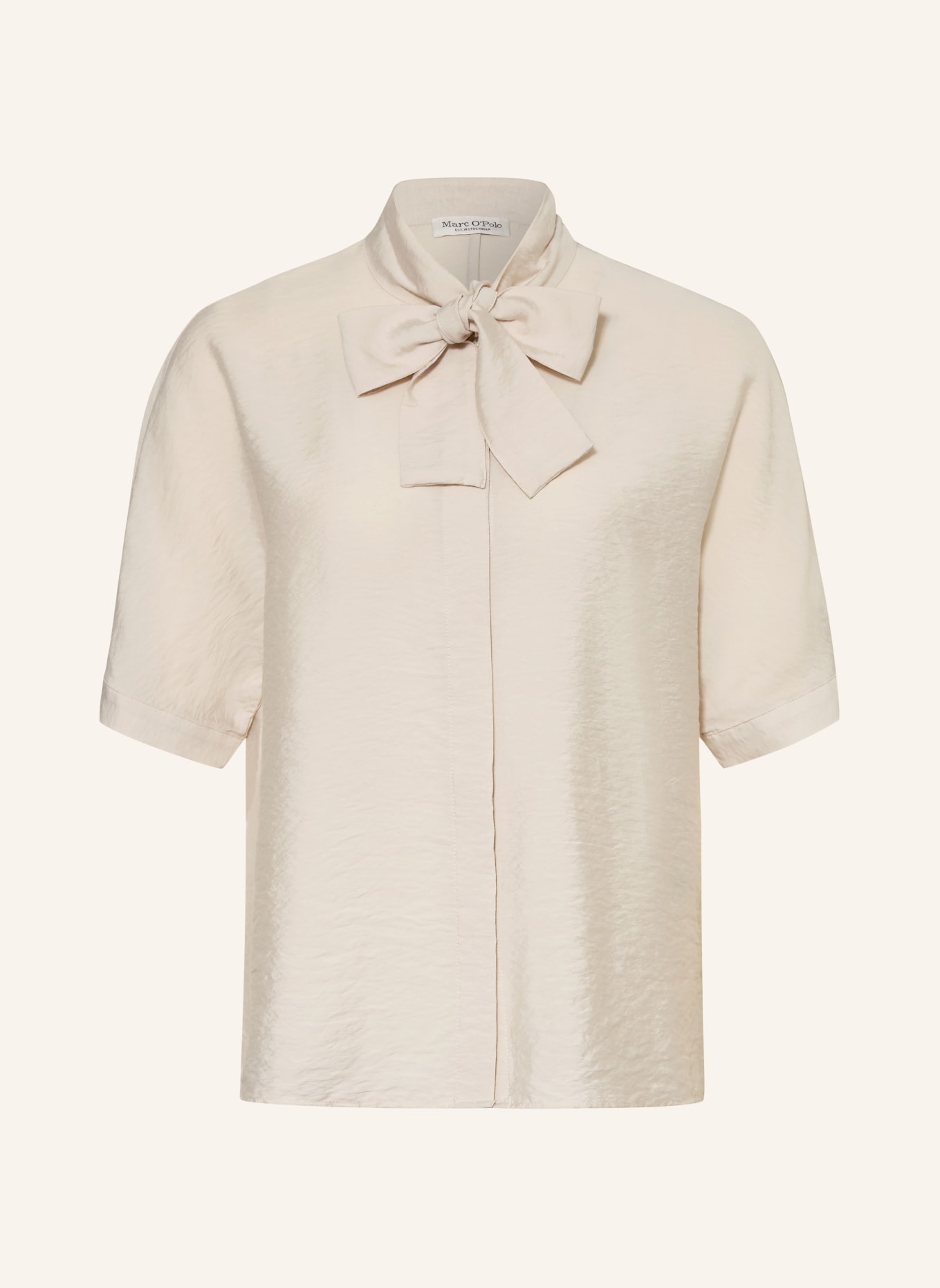Marc O'Polo Strikblouse: CRÈME