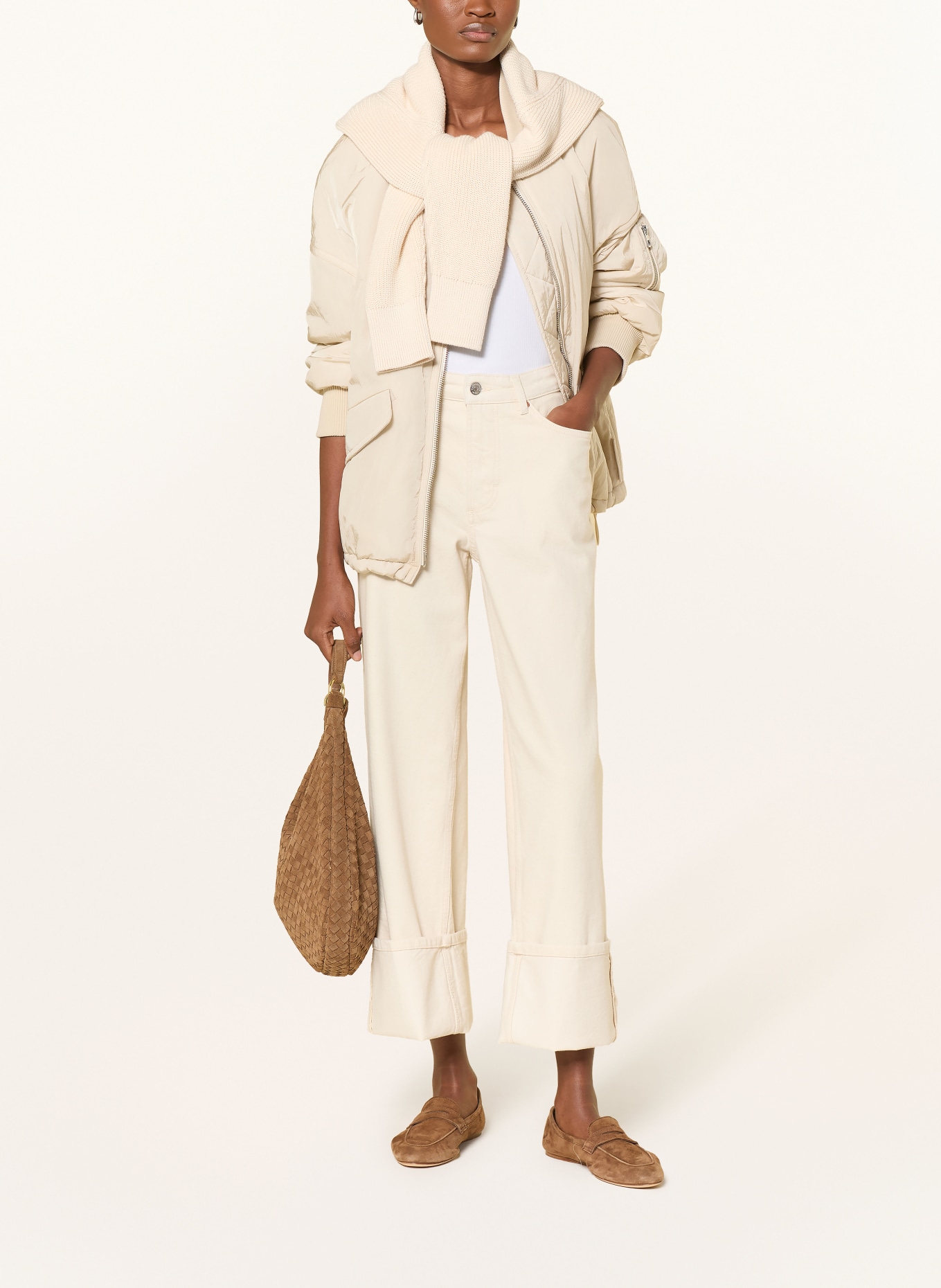 Marc O'Polo Jeans-Culotte FNJA: 028 Natural nappy wash