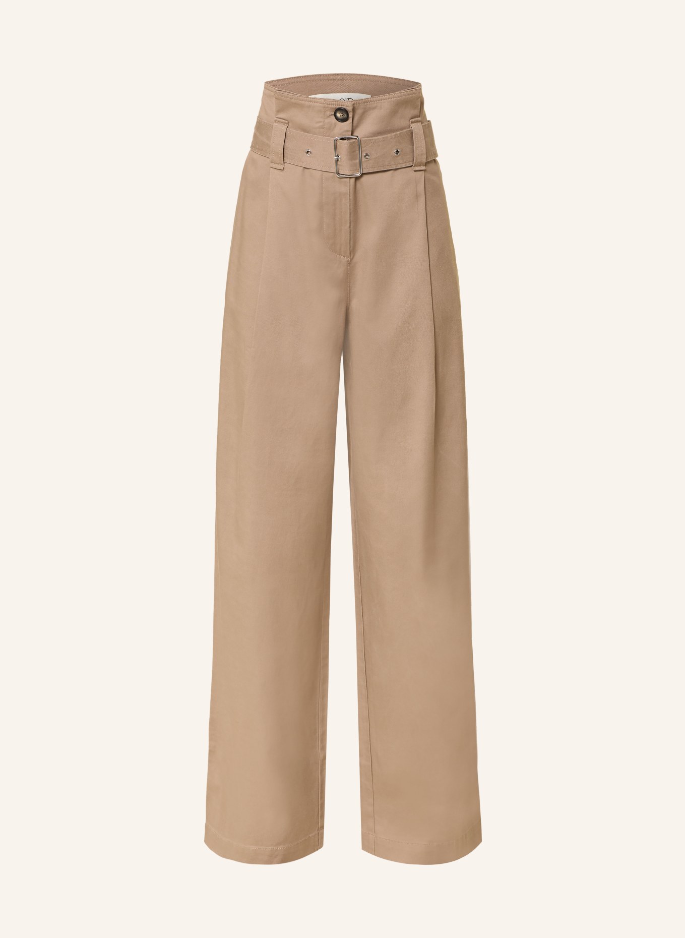 Marc O'Polo Pantalon paperbag: BEIGE