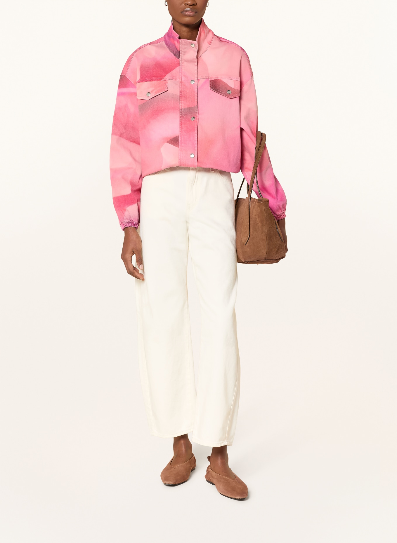 monari denim jacket: 434 gemustert