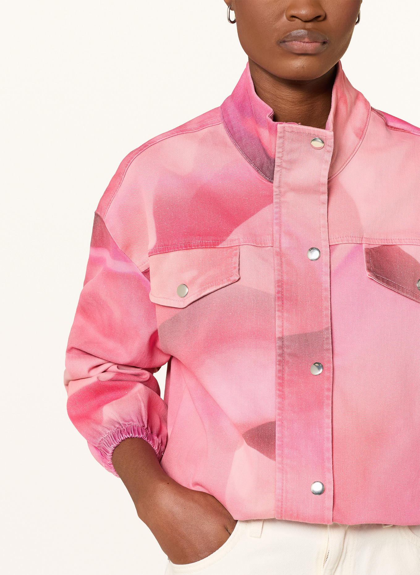 monari denim jacket: 434 gemustert