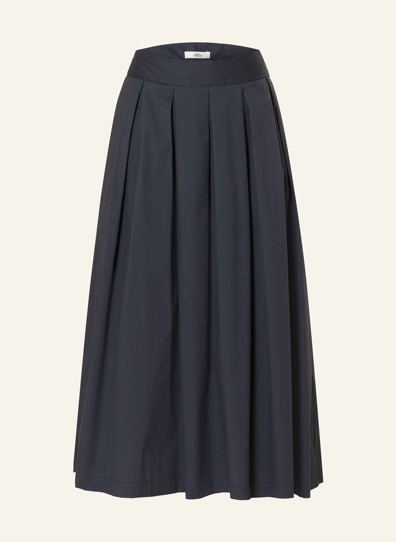 0039 ITALY Spódnica plisowana KYLIE: GRANATOWY