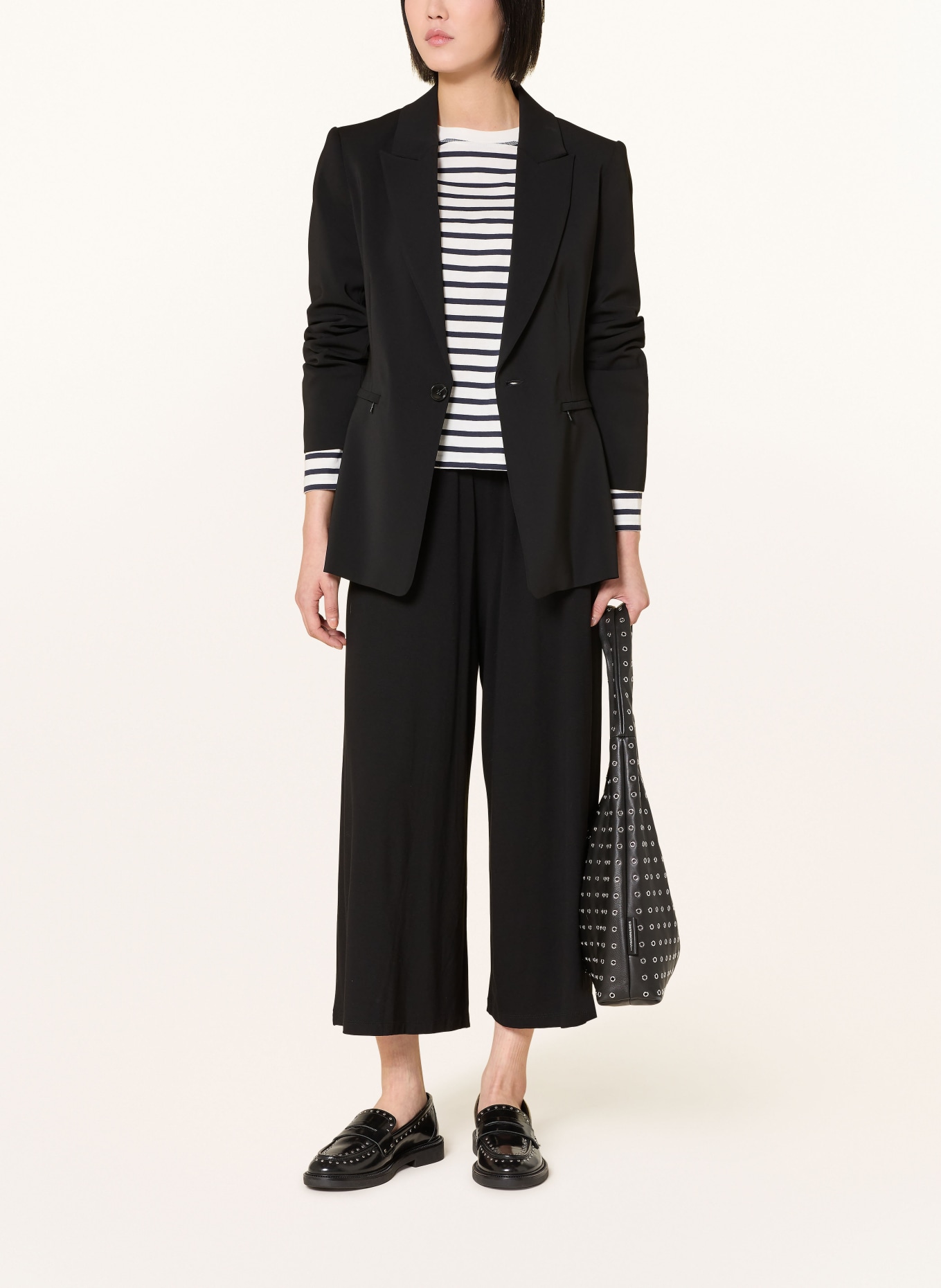 ARMEDANGELS 3/4-Jerseyhose: SCHWARZ