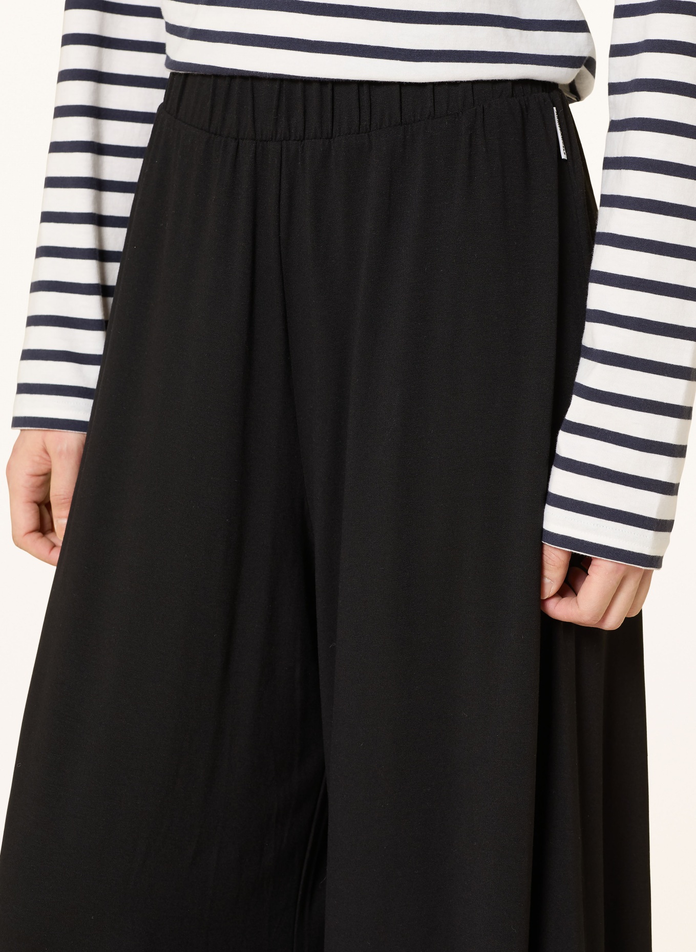 ARMEDANGELS 3/4-Jerseyhose: SCHWARZ